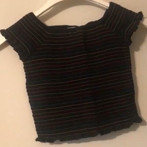 SOLD‼️ Rainbow crop top